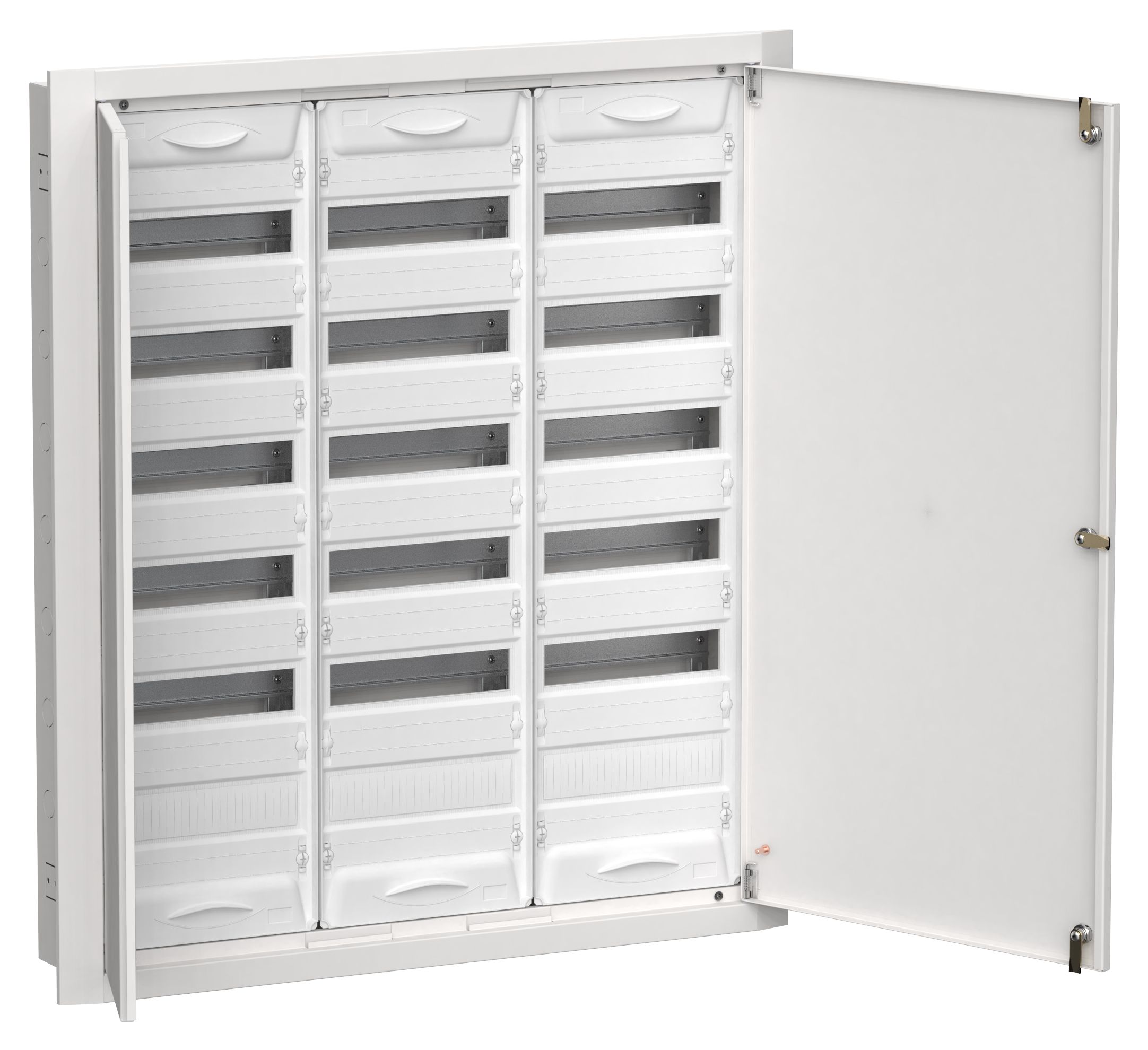 TITAN 5 Корпус металлический ЩРв-216 (3х72) 1005х885х130мм IP31 белый (две двери) IEK