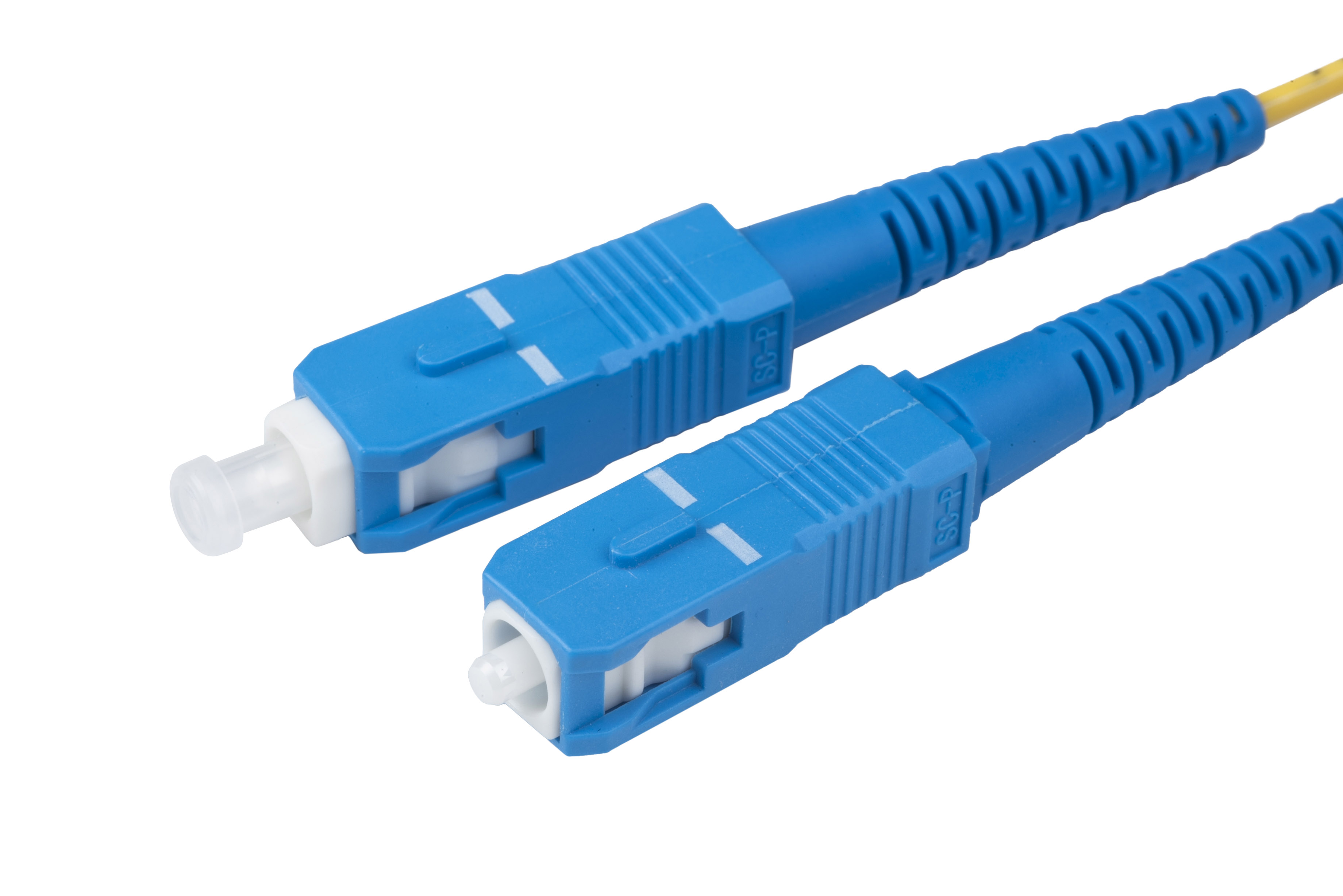 Hyperline FC-D2-9-SC/UR-SC/UR-H-2M-LSZH-YL Патч-корд волоконно-оптический (шнур) SM 9/125 (OS2), SC/UPC-SC/UPC, 2.0 мм, duplex, LSZH, 2 м — фото