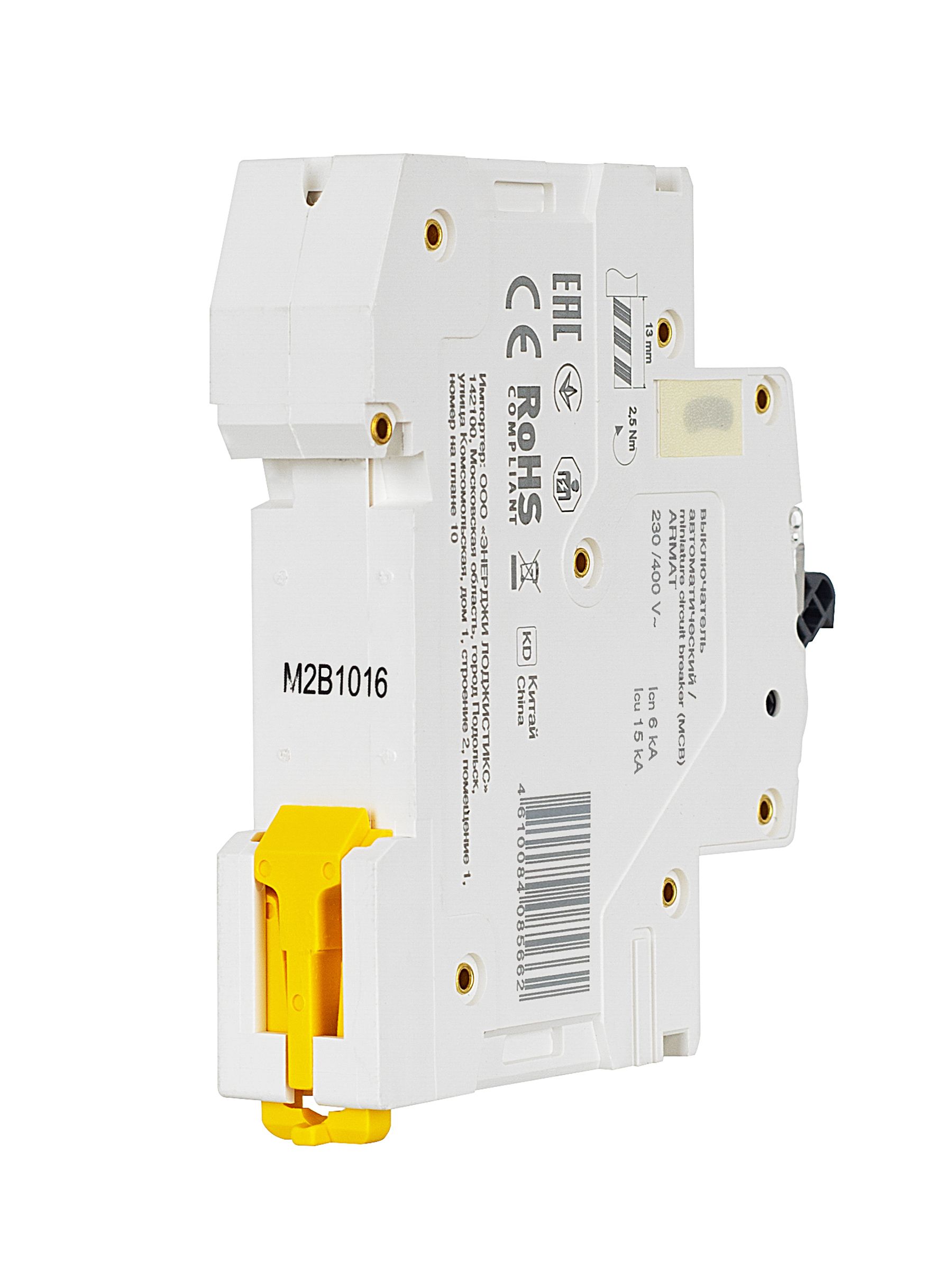ARMAT Автоматический выключатель M06N 1P B 10А IEK — фото