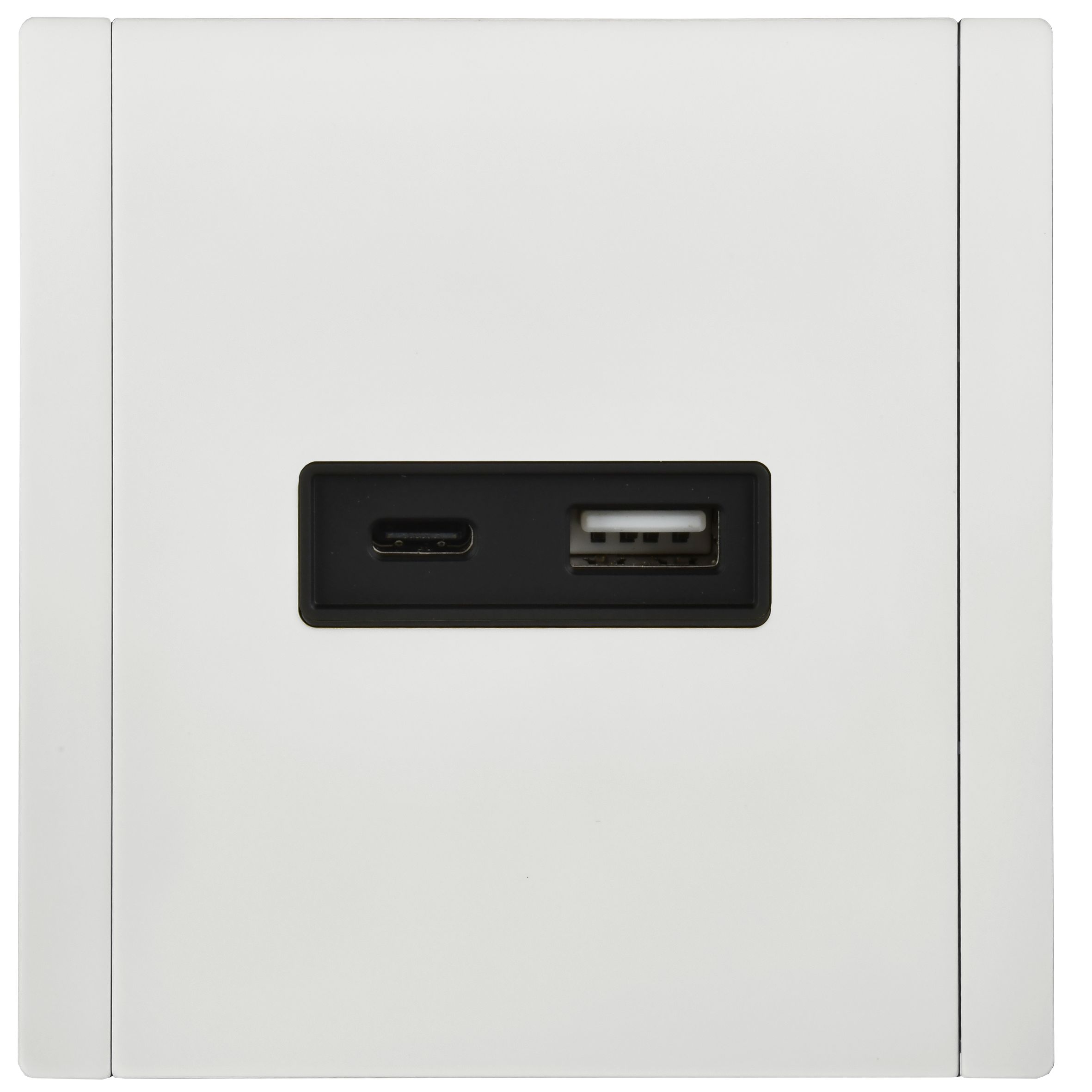 FORTE&PIANO Розетка USB A+C 18Вт FP251M металл белый IEK — фото