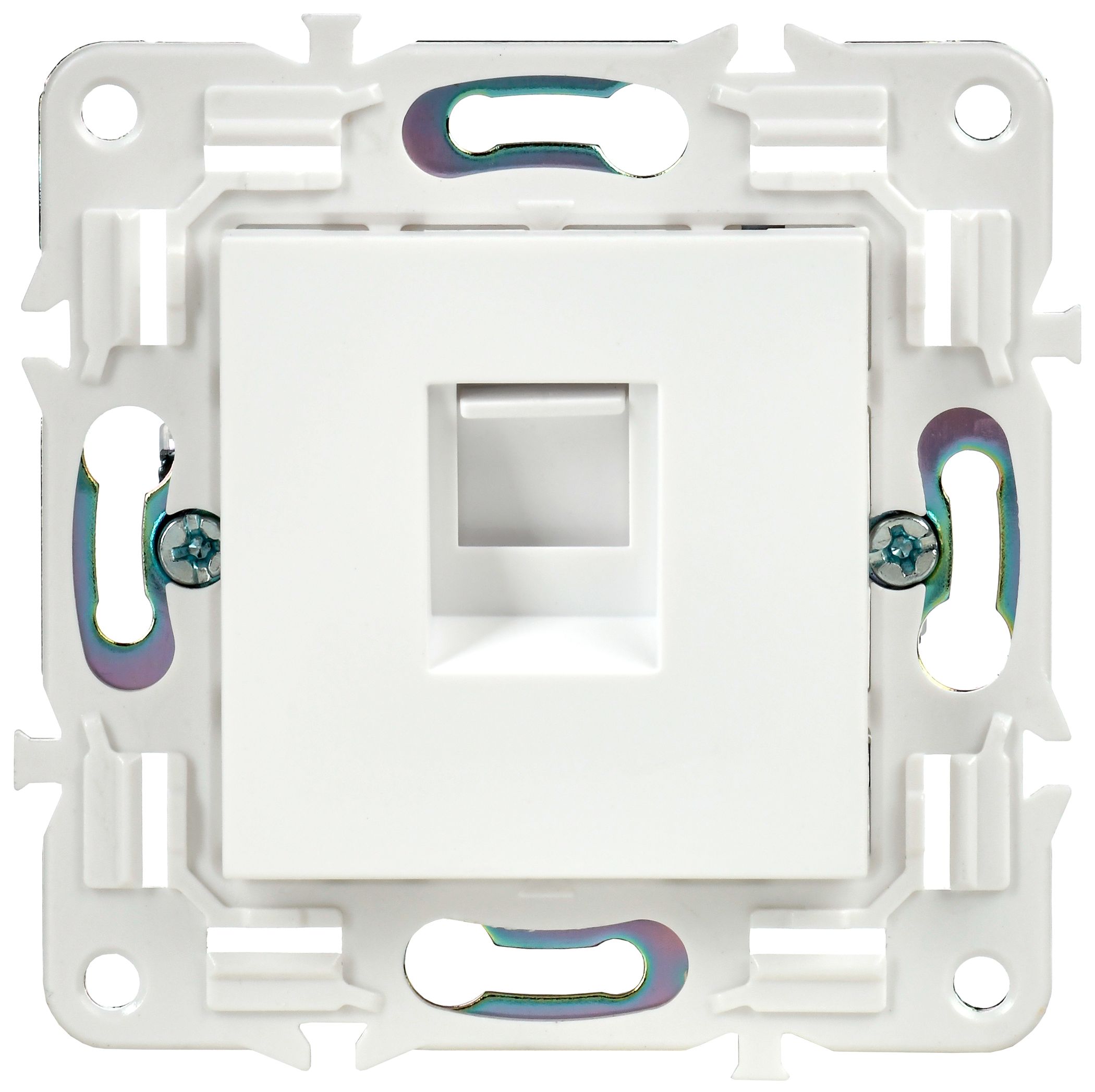 SKANDY Розетка компьютерная RJ45 кат.5E SK-K01W арктический белый IEK — фото
