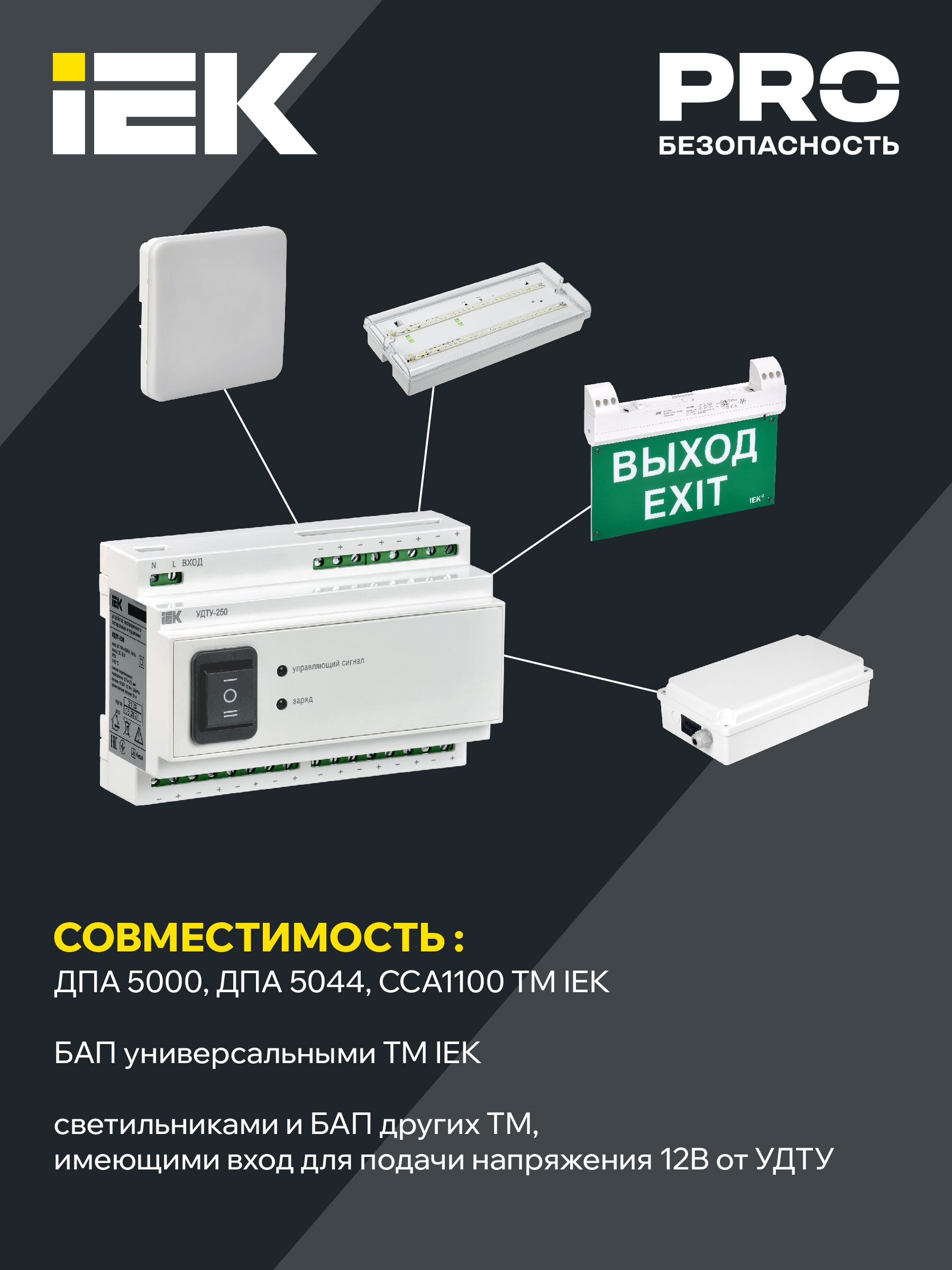 Устройство дистанционного тестирования и управления УДТУ-250 IEK — фото