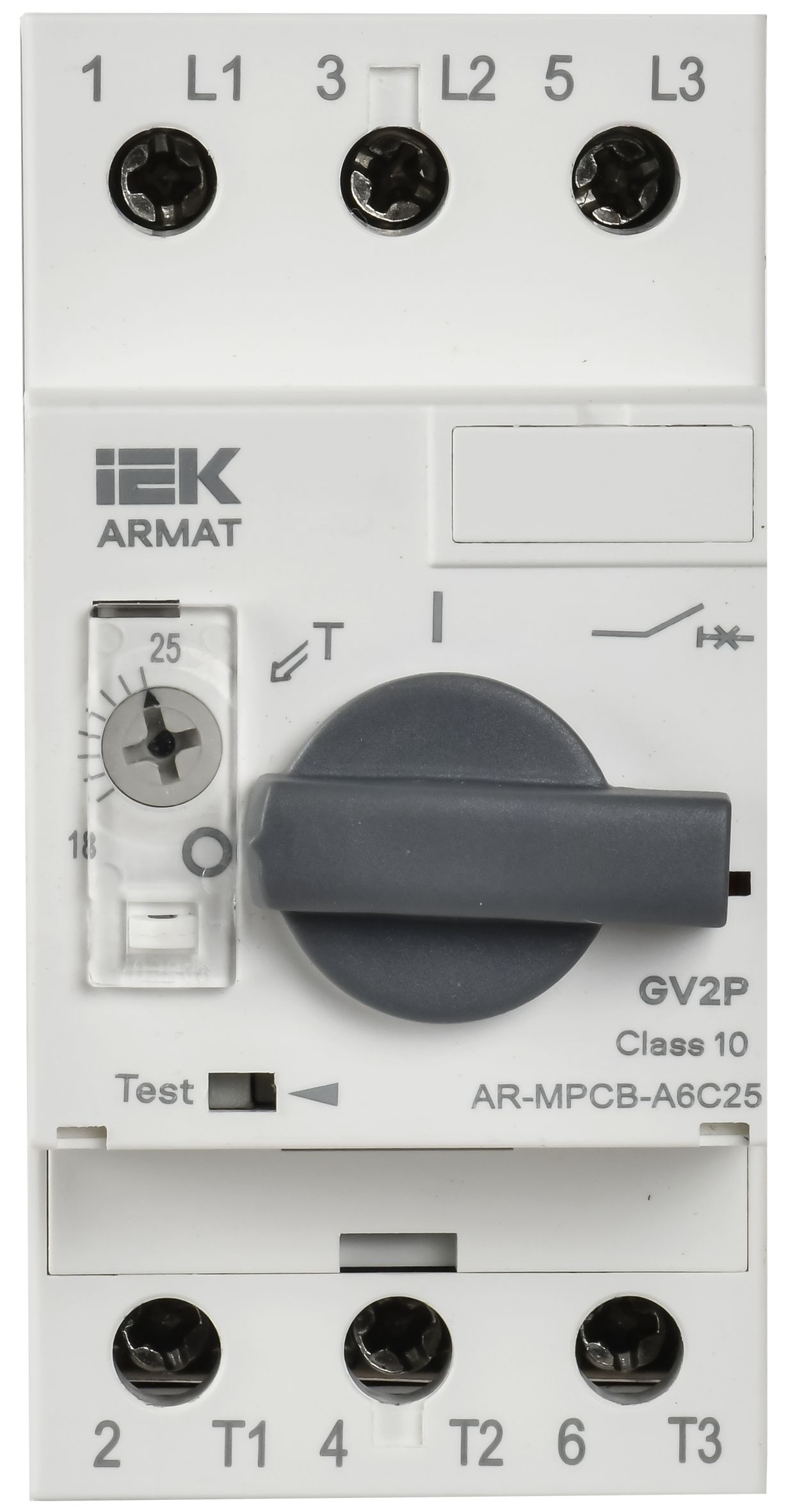 ARMAT Автоматический выключатель защиты двигателя A6 GV2P 18-25А IEK — фото