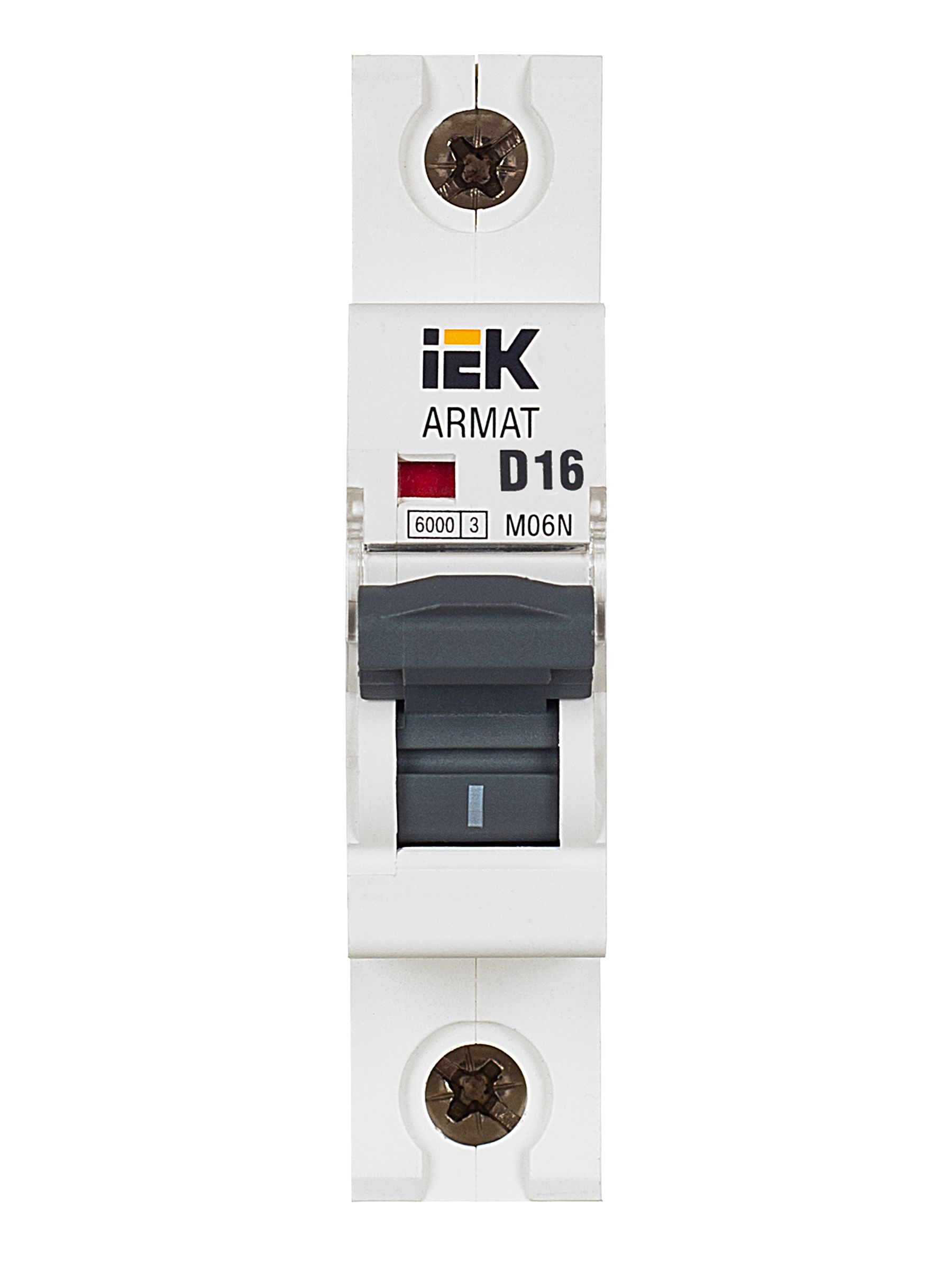 ARMAT Автоматический выключатель M06N 1P D 16А IEK — фото