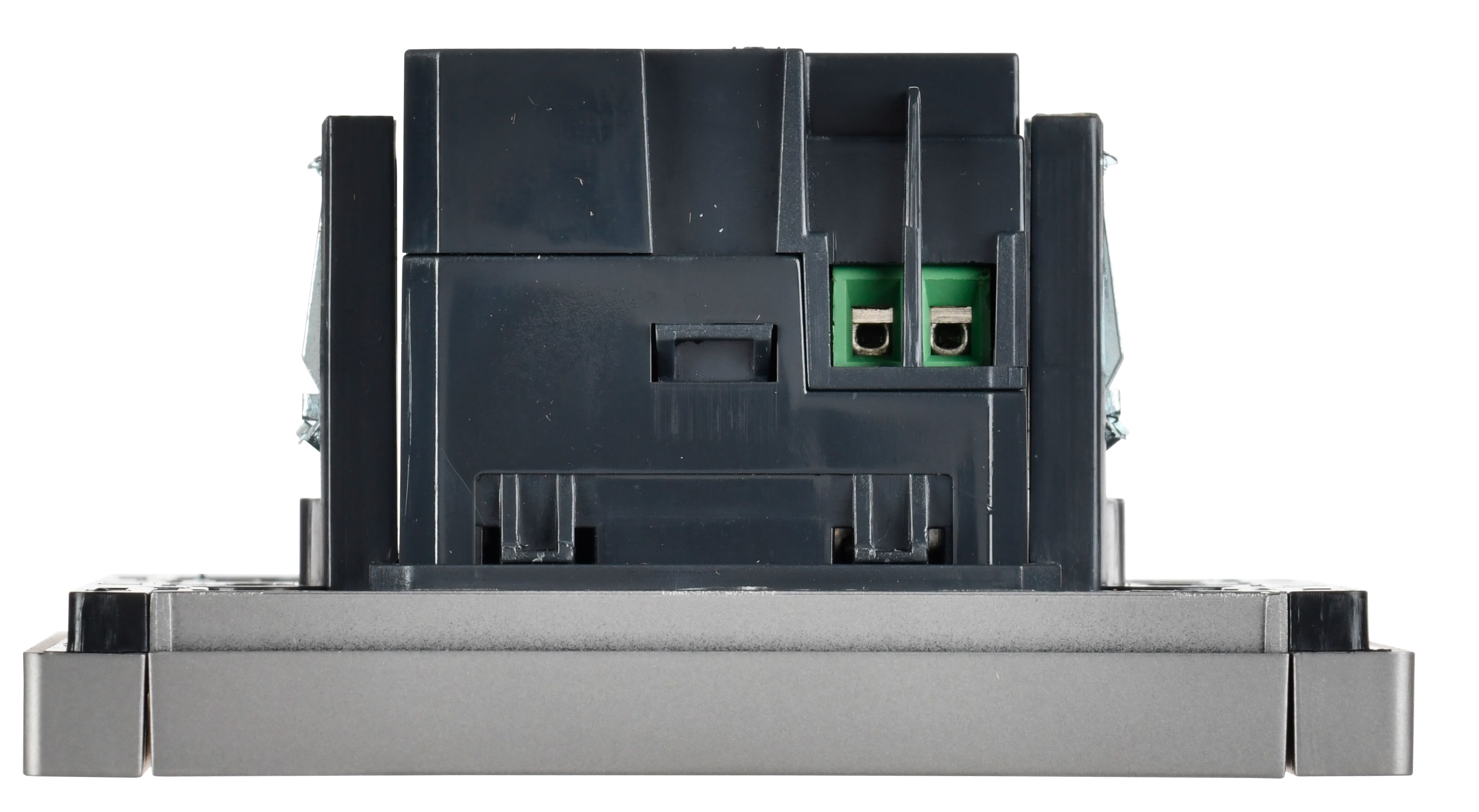 FORTE&PIANO Розетка USB A+C 18Вт FP551 сталь IEK — фото