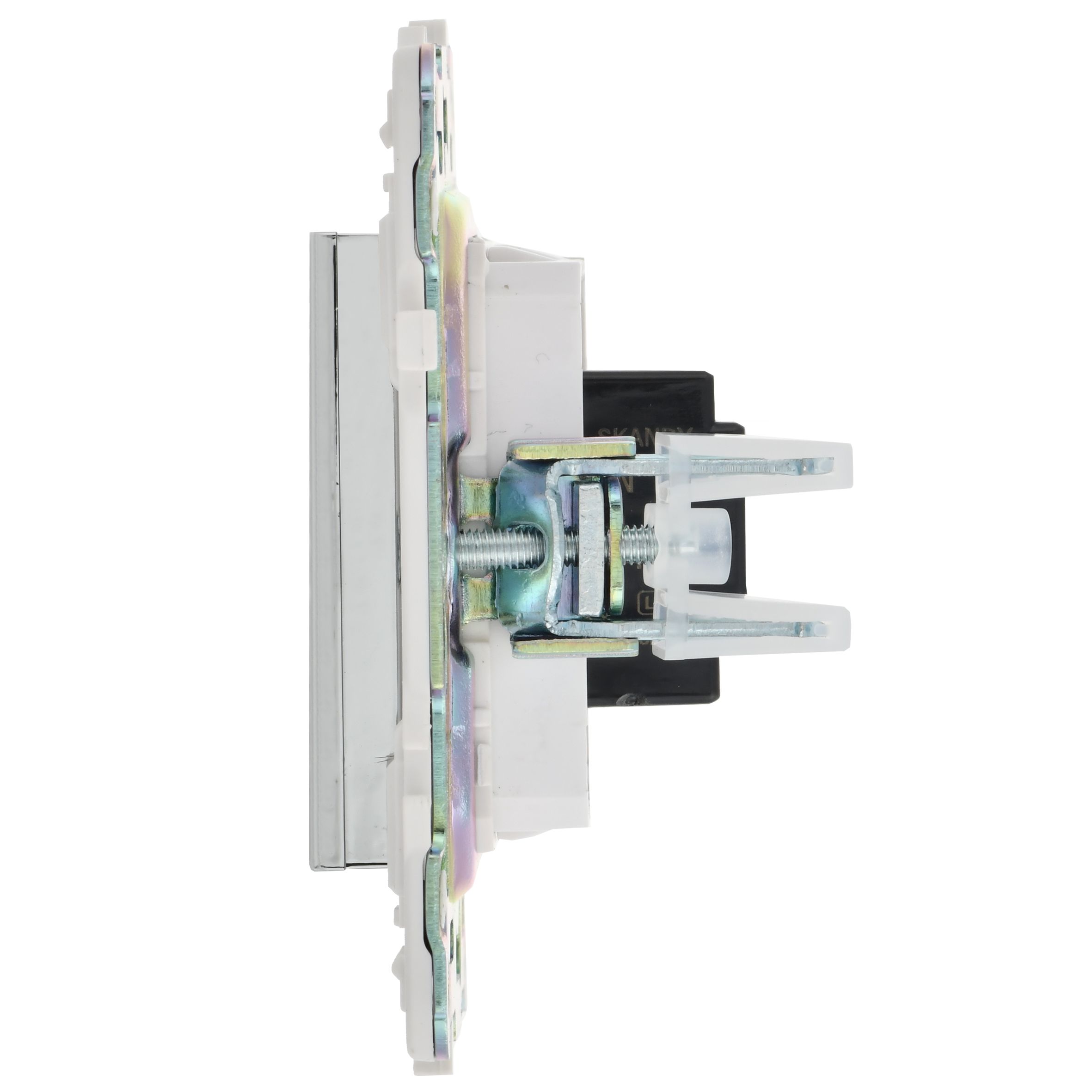 SKANDY Розетка HDMI SK-H01N металл никель IEK — фото