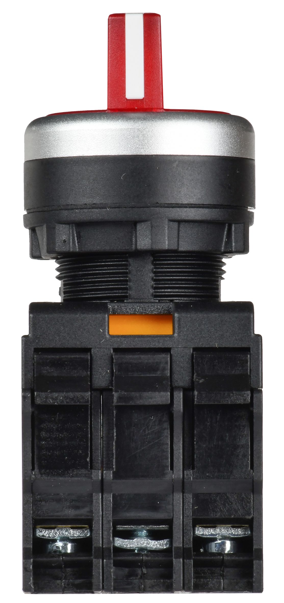 Переключатель с подсветкой на 3 положения 2NO красный MASTER IEK — фото