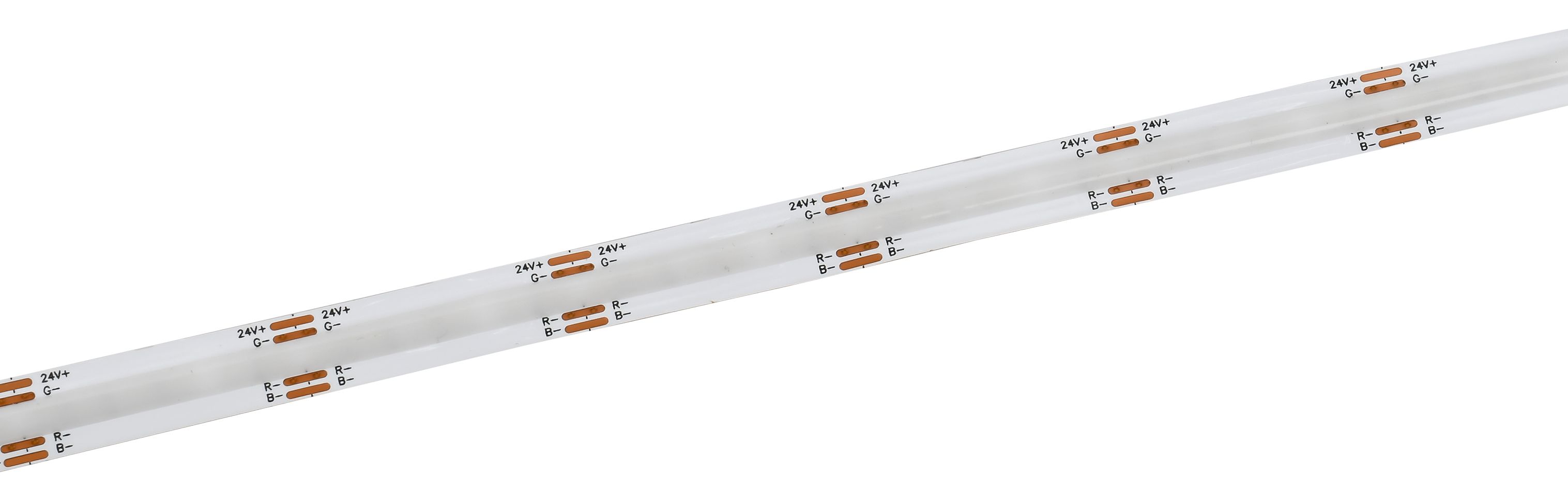 Лента светодиодная 5м COB 576LED/м 14Вт/м IP20 ширина 10мм 24В RGB IEK — фото