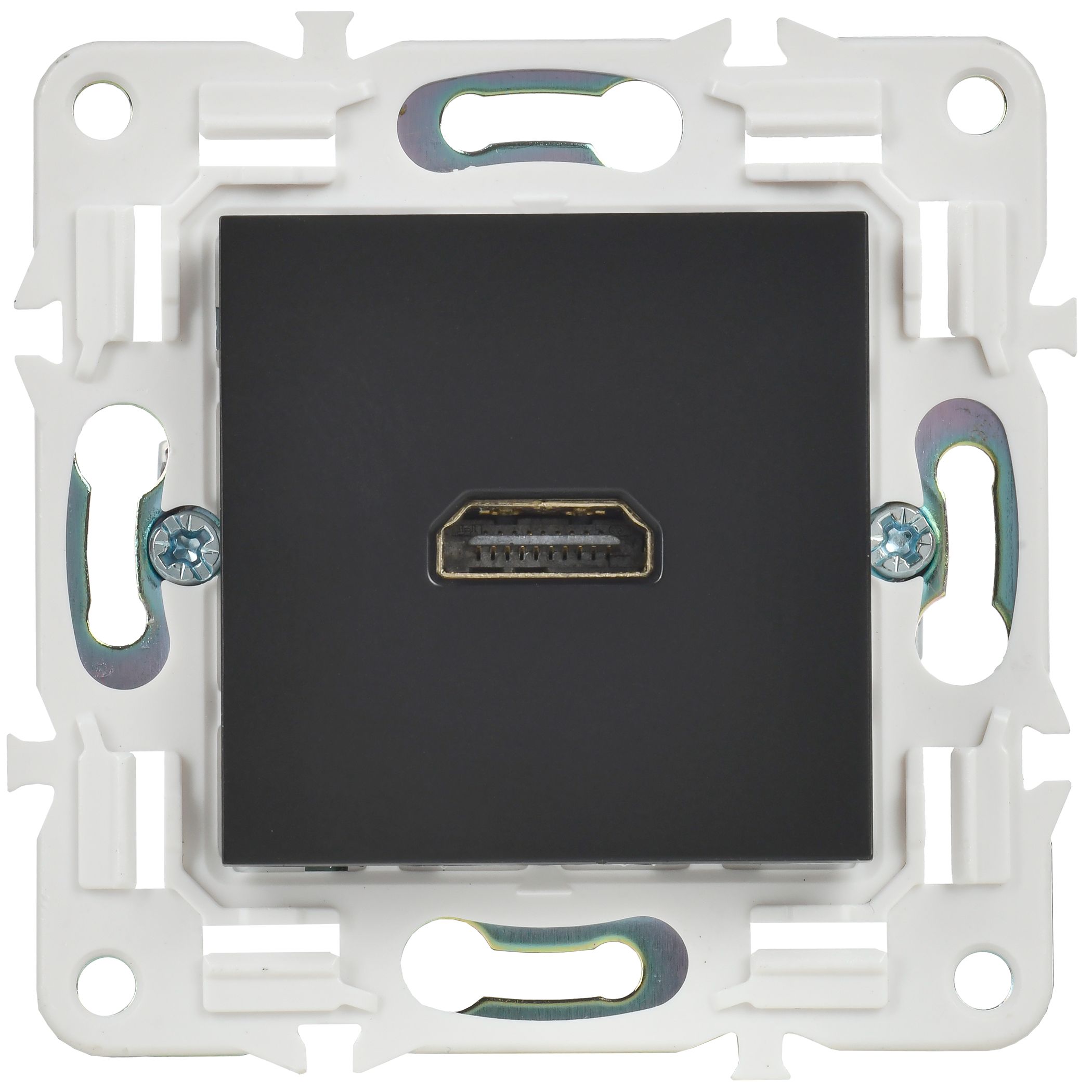 SKANDY Розетка HDMI SK-H01Bl черный IEK — фото