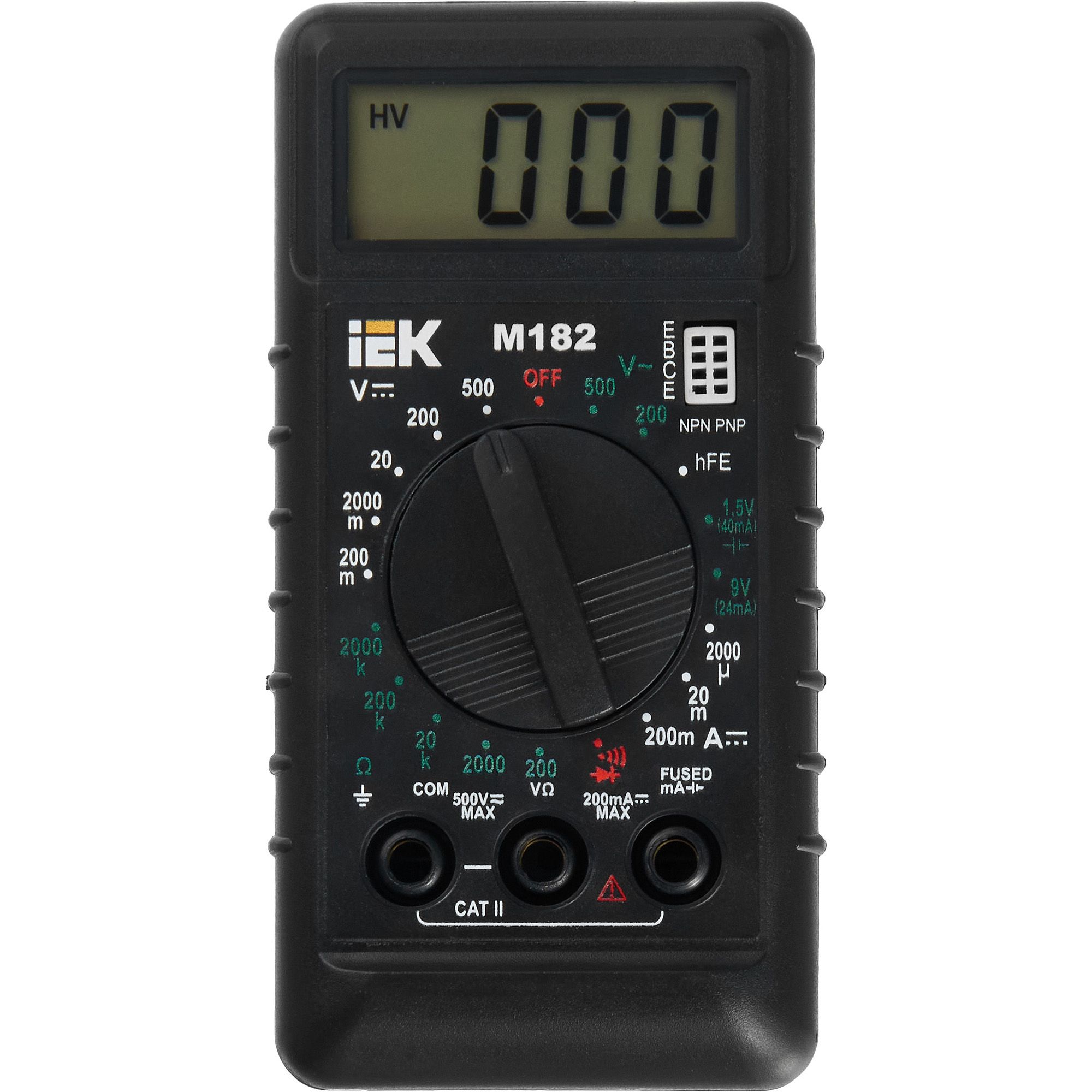 Мультиметр цифровой COMPACT M182 IEK — фото