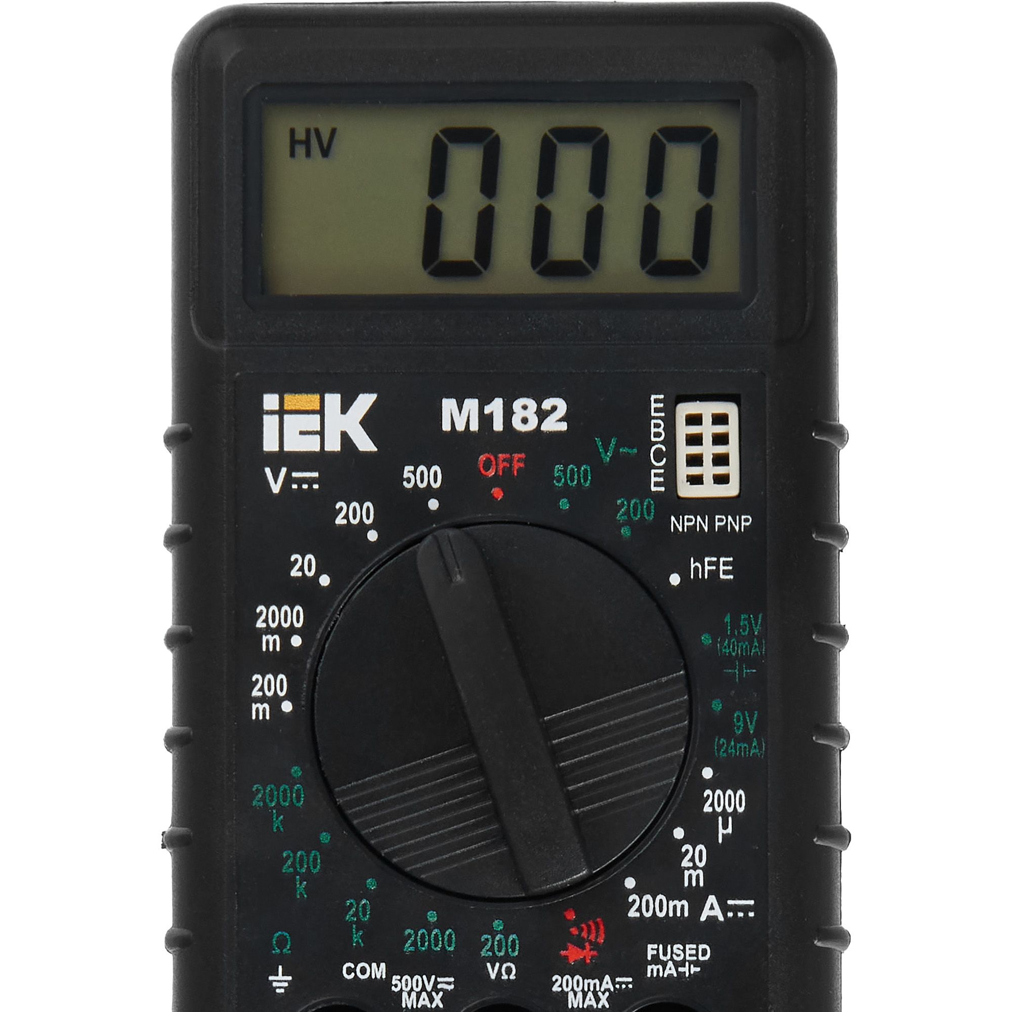 Мультиметр цифровой COMPACT M182 IEK — фото