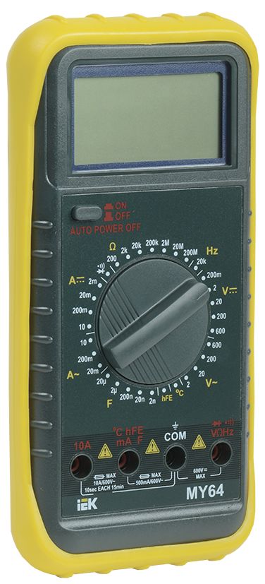 Мультиметр цифровой PROFESSIONAL MY64 IEK — фото