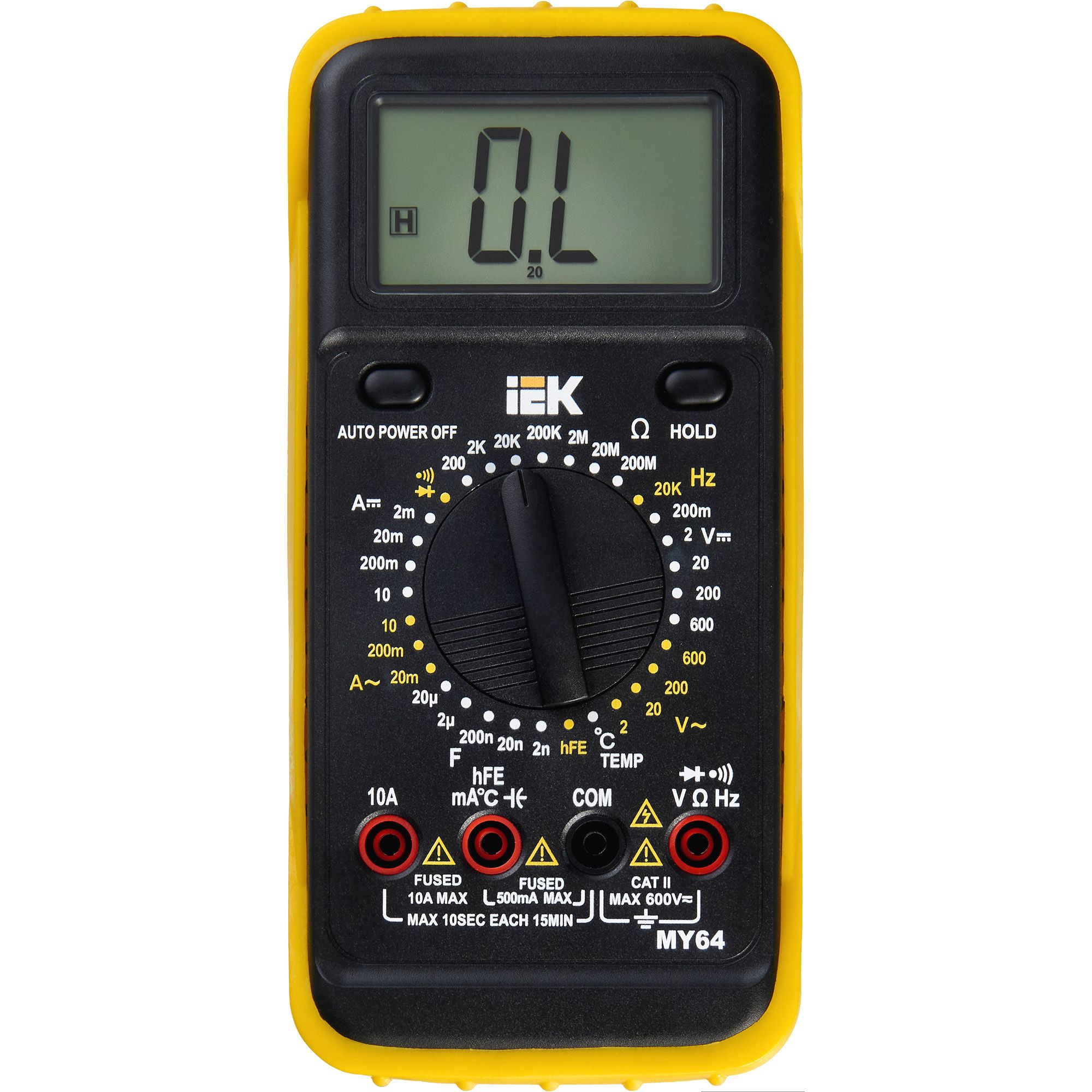 Мультиметр цифровой PROFESSIONAL MY64 IEK — фото