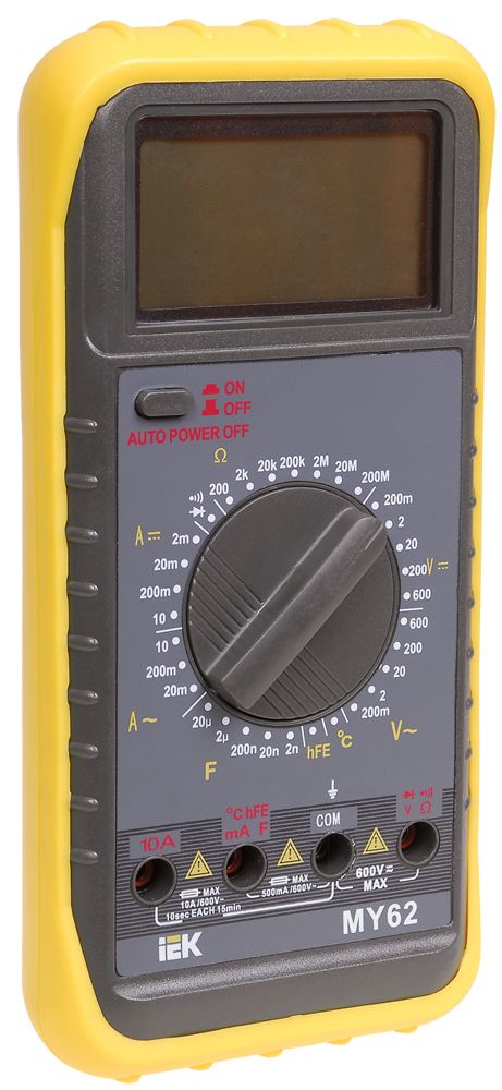 Мультиметр цифровой PROFESSIONAL MY62 IEK — фото