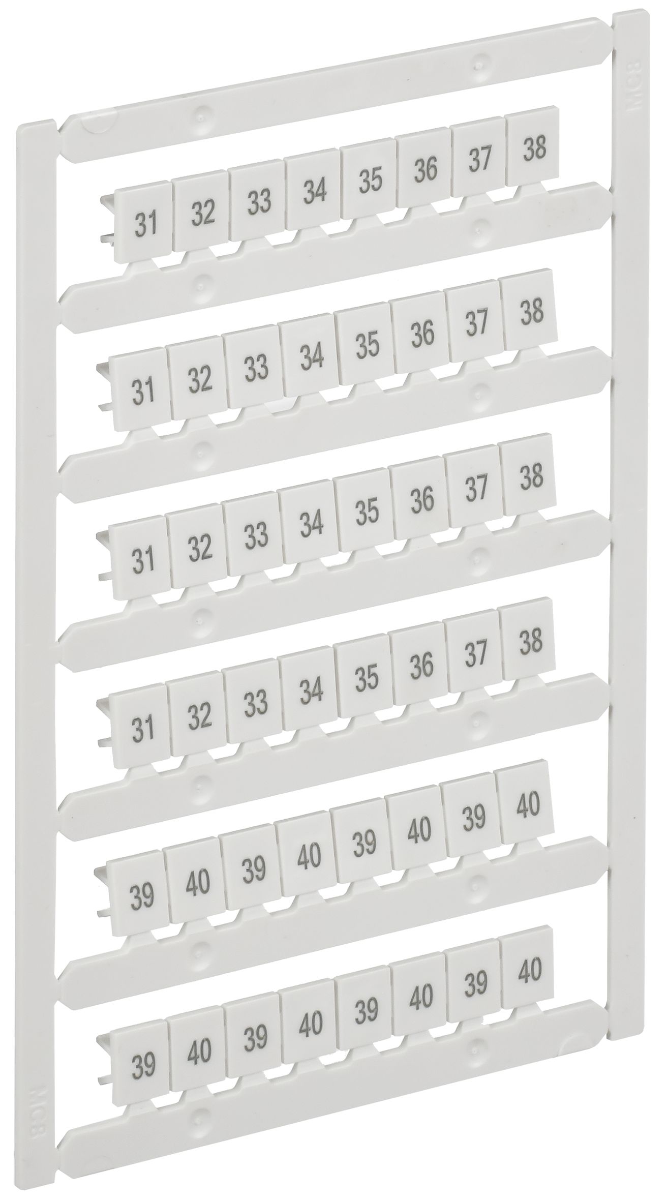 ARMAFIX Маркер для CTS 6мм2/CP 10мм2 "31-40" IEK