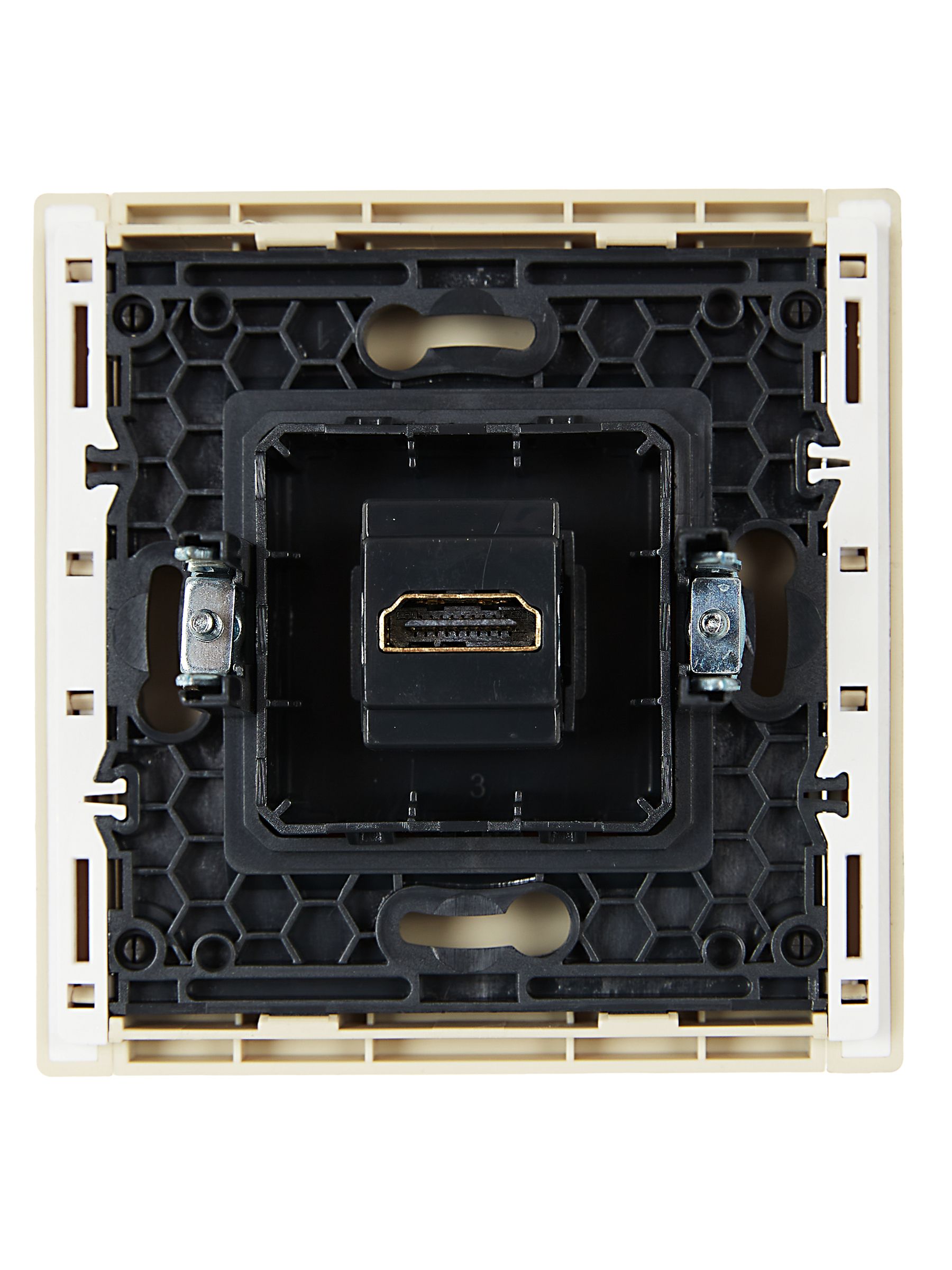 FORTE&PIANO Розетка HDMI FP440 ваниль IEK — фото