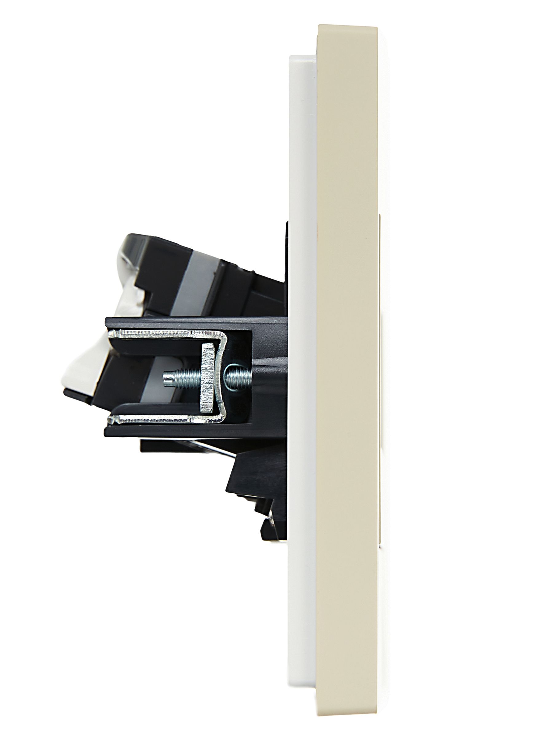 FORTE&PIANO Розетка компьютерная двойная RJ45 кат.5E FP433 ваниль IEK — фото