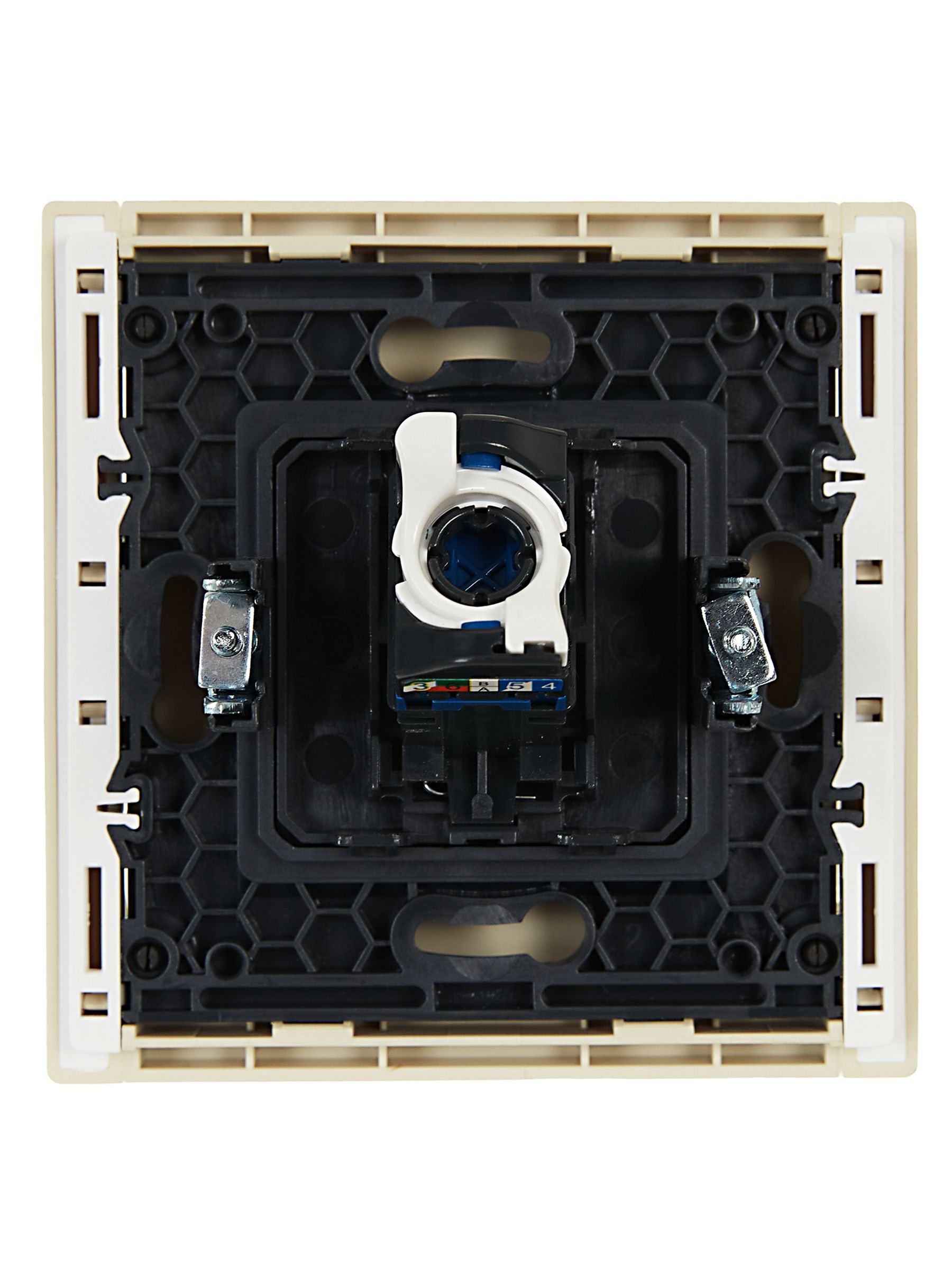 FORTE&PIANO Розетка компьютерная RJ45 кат.6 FP431 ваниль IEK — фото