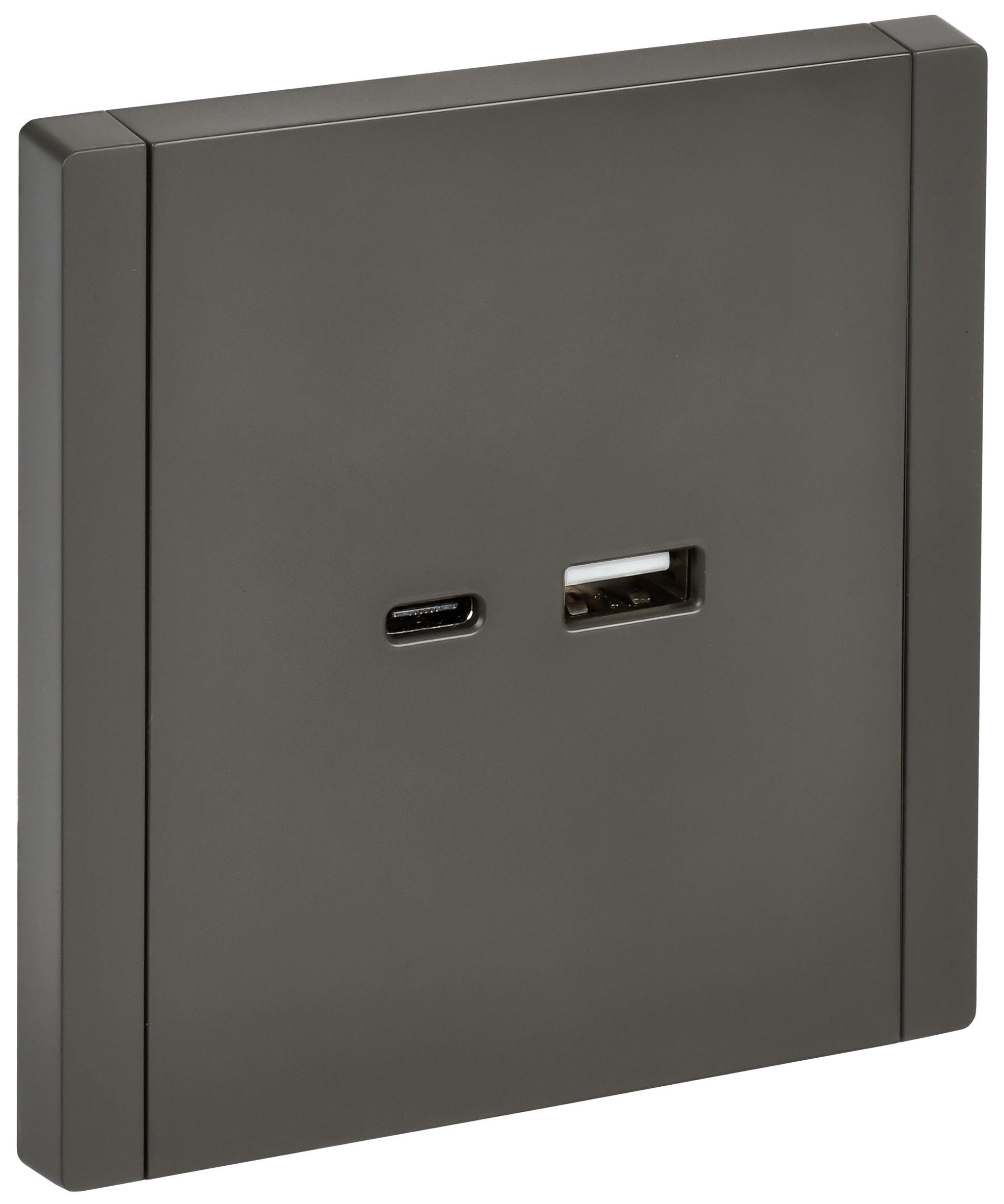 FORTE&PIANO Розетка USB A+C 18Вт FP351 серый IEK — фото