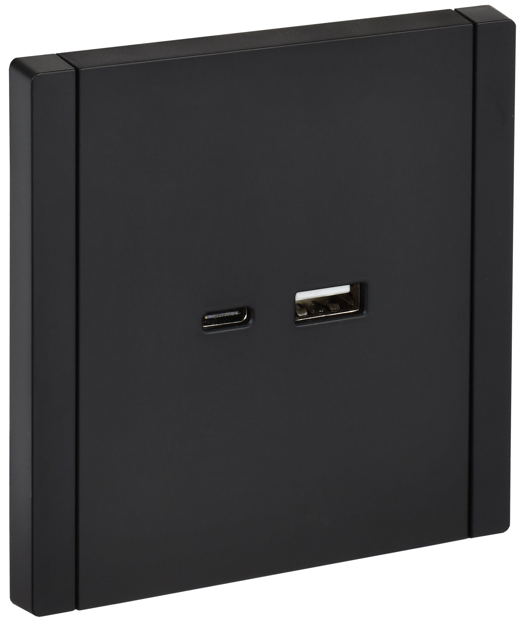 FORTE&PIANO Розетка USB A+C 18Вт FP151 черный IEK — фото