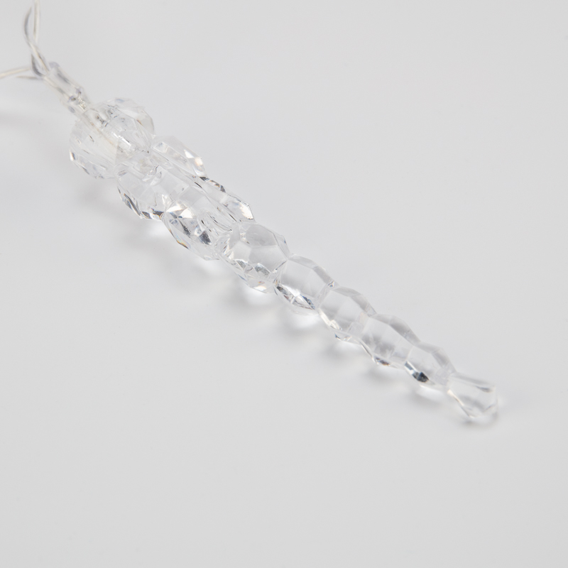 Гирлянда светодиодная Сосульки 1,5 м, 10 LED, прозрачный ПВХ, цвет свечения теплый белый, 2 х АА (батарейки не в комплекте) NEON-NIGHT — фото
