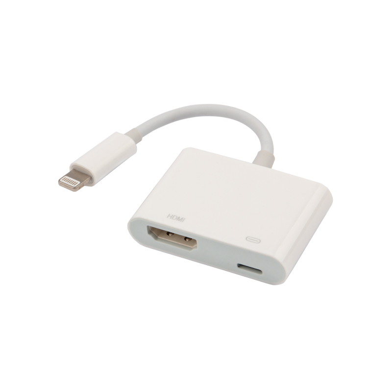 Переходник штекер Lightning – гнездо HDMI REXANT