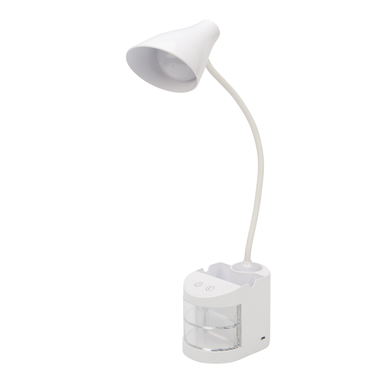 Светильник настольный REXANT Click Shift с ночником, на основании, LED, 6 Вт, 4000 К, диммируемый 3 ступени, заряжаемый (автономный режим 3 часа) — фото