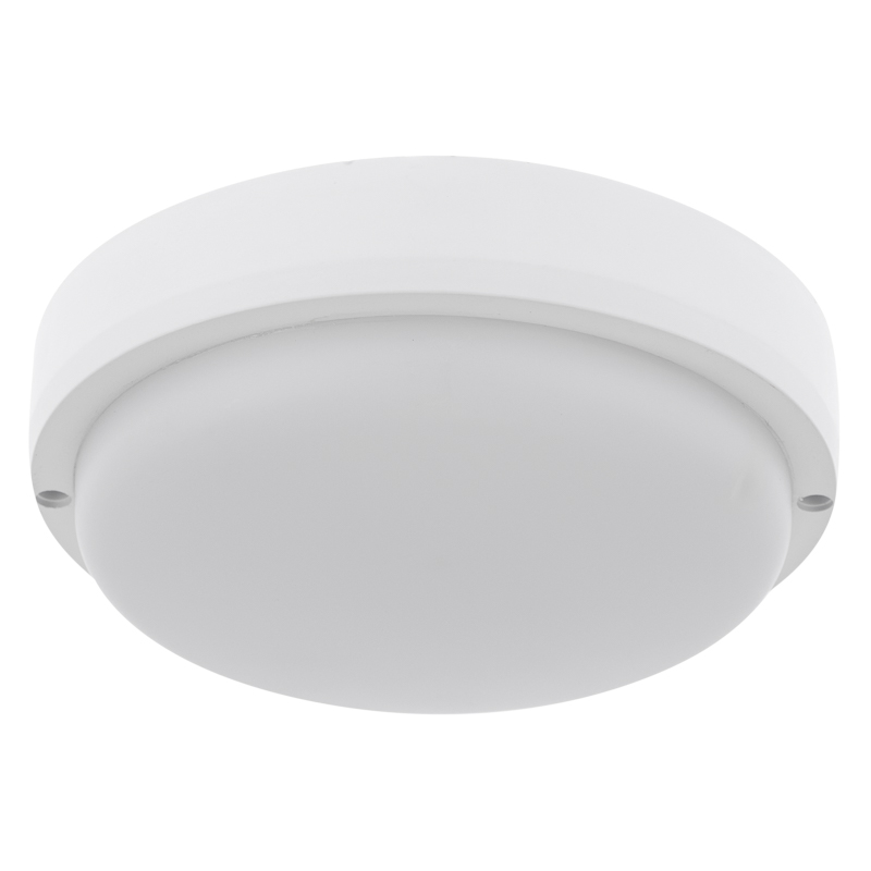 Светильник ЖКХ LED пылевлагозащищенный круг IP65 8Вт 760Лм 6500K с микроволновым датчиком движения REXANT — фото