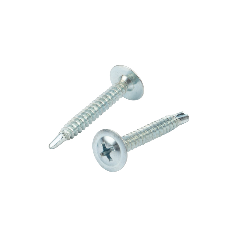 Саморез с прессшайбой KRANZ ПШС сверло 4.2х32, упаковка поставщика ( 6 000 шт. ) — фото