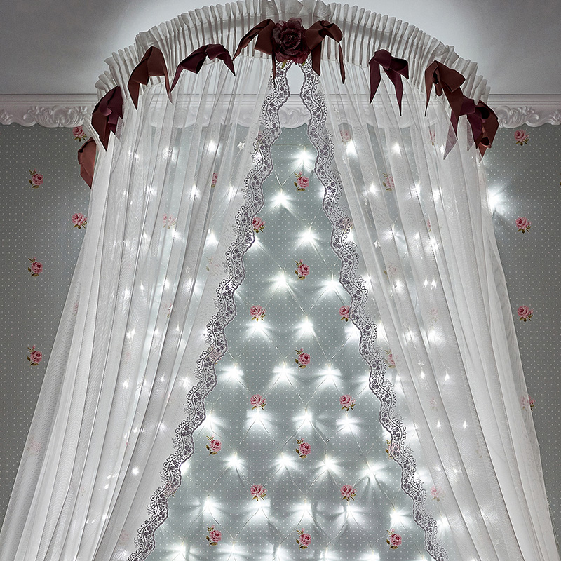 Гирлянда Сеть 1,8х1,5м, прозрачный ПВХ, 180 LED Белый — фото