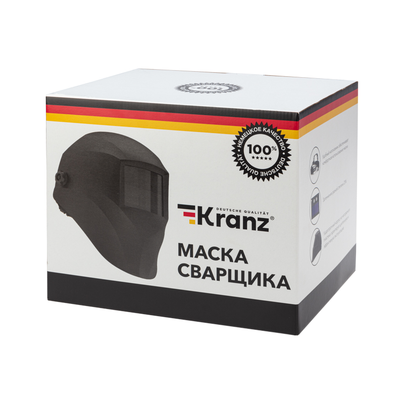 Маска сварщика с автоматическим светофильтром «Хамелеон» АСФ 400 / KR400-1C KRANZ — фото