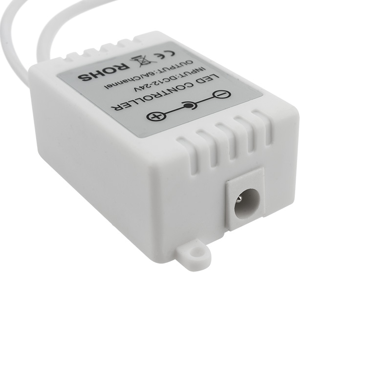 LED контроллер для светодиодной ленты White Mix 12/24 В, 72/144 Вт, 24 кнопки  (IR) — фото