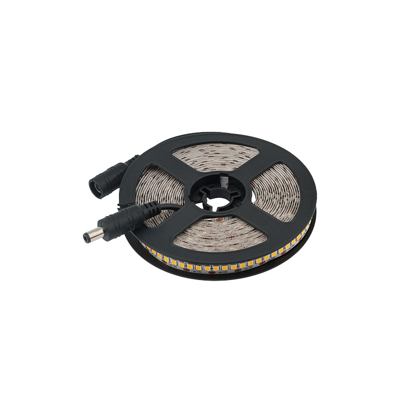 Лента светодиодная 12В, SMD2835, 19,2Вт/м, 240 LED/м, 3000К, 10мм, 5м, IP20 LAMPER — фото