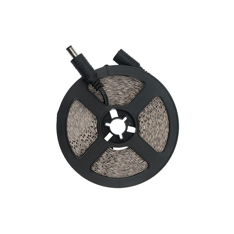 Лента светодиодная 12В, SMD2835, 19,2Вт/м, 240 LED/м, 3000К, 10мм, 5м, IP20 LAMPER — фото