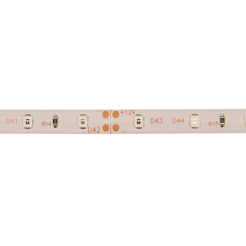 Лента светодиодная 12В, SMD2835, 4,8Вт/м, 60 LED/м, зеленый, 8мм, 5м, IP65 LAMPER — фото