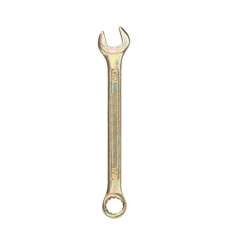 Ключ комбинированный 10мм, желтый цинк REXANT — фото
