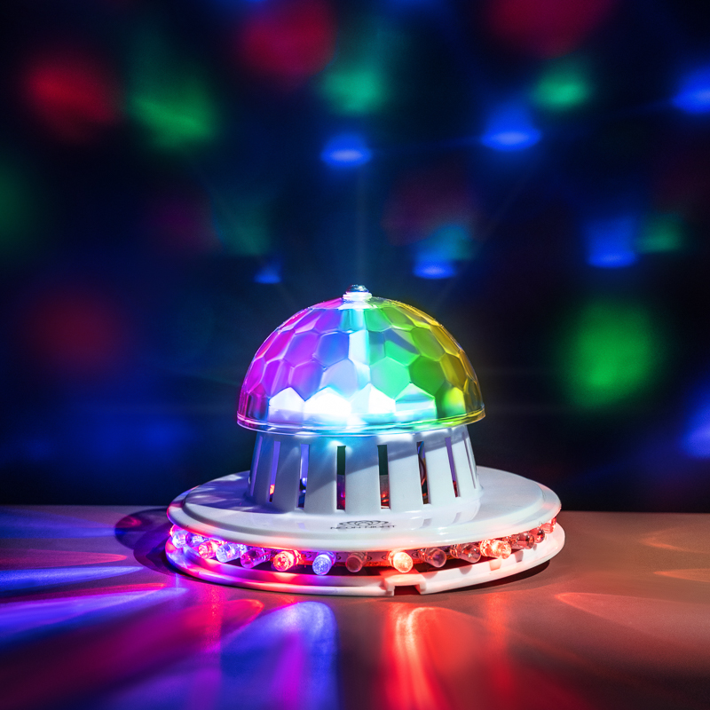 Диско-лампа Летающая тарелка 36LED, 230 В — фото