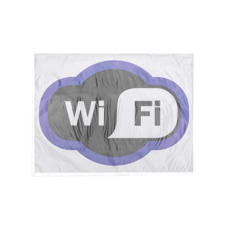 Наклейка информационный знак «Зона Wi-Fi» 150х200 мм REXANT — фото