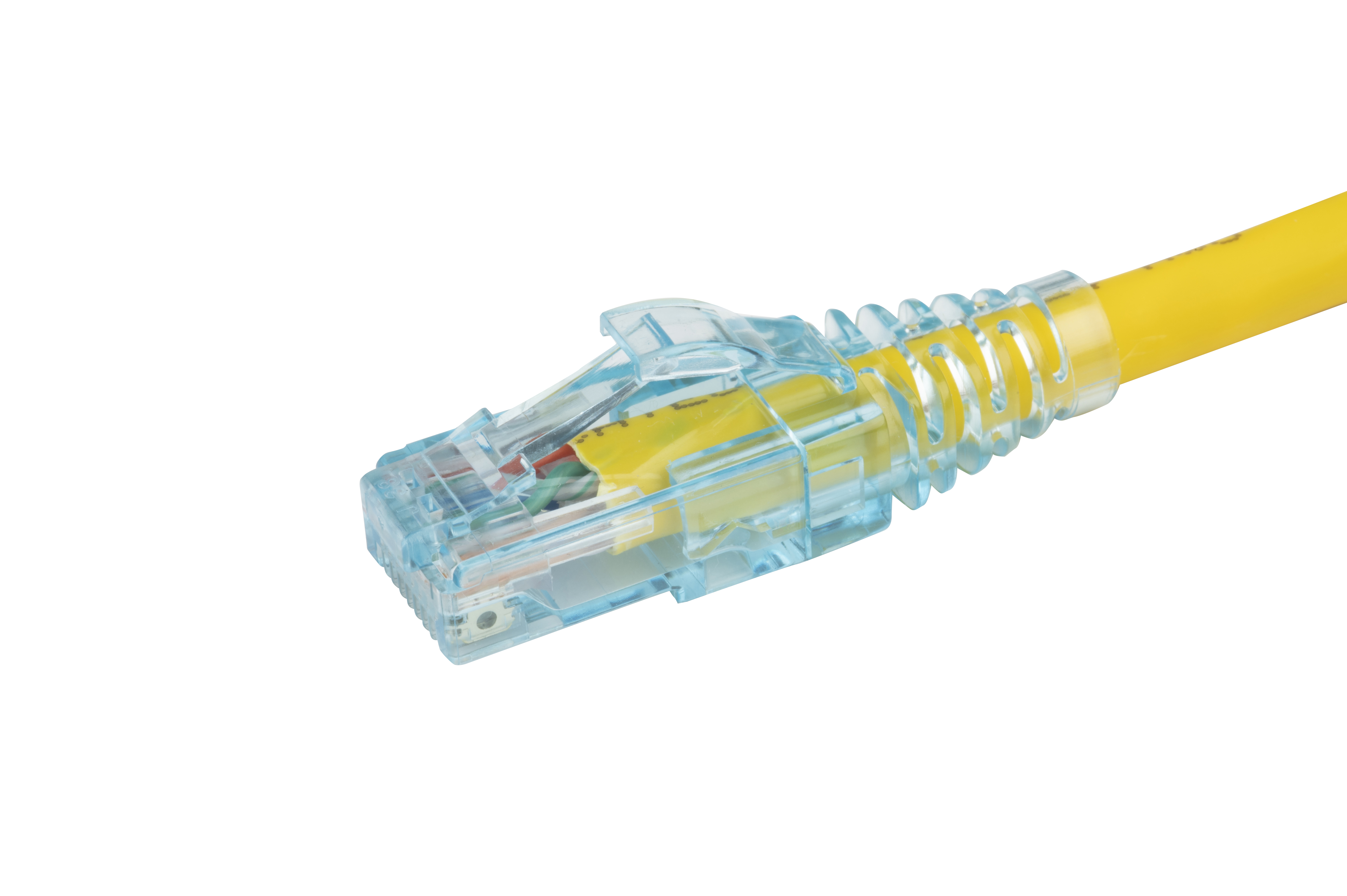 Hyperline PC-LPM-UTP-RJ45-RJ45-C6-1.5M-LSZH-YL Патч-корд RJ-45/RJ-45, неэкранированный U/UTP, категория 6 (100% Fluke Component Tested), 24AWG, LSZH, 1.5 м, желтый — фото