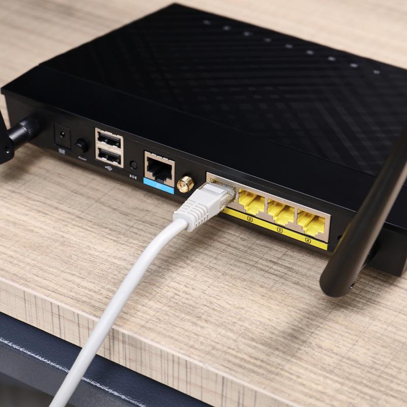 Шнур коммутационный, патч-корд U/UTP RJ45-RJ45, CAT 5e, PVC, серый, 25м REXANT — фото