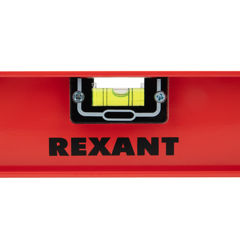 Уровень алюминиевый Рельс, 800мм, 3 глазка (1 поворотный) REXANT — фото