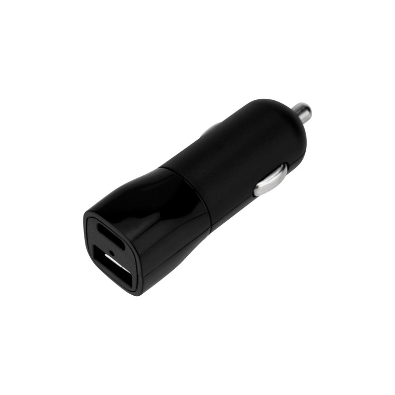 Зарядное устройство в прикуриватель USBxType-C, 18Вт, с Quick charge, черное REXANT — фото