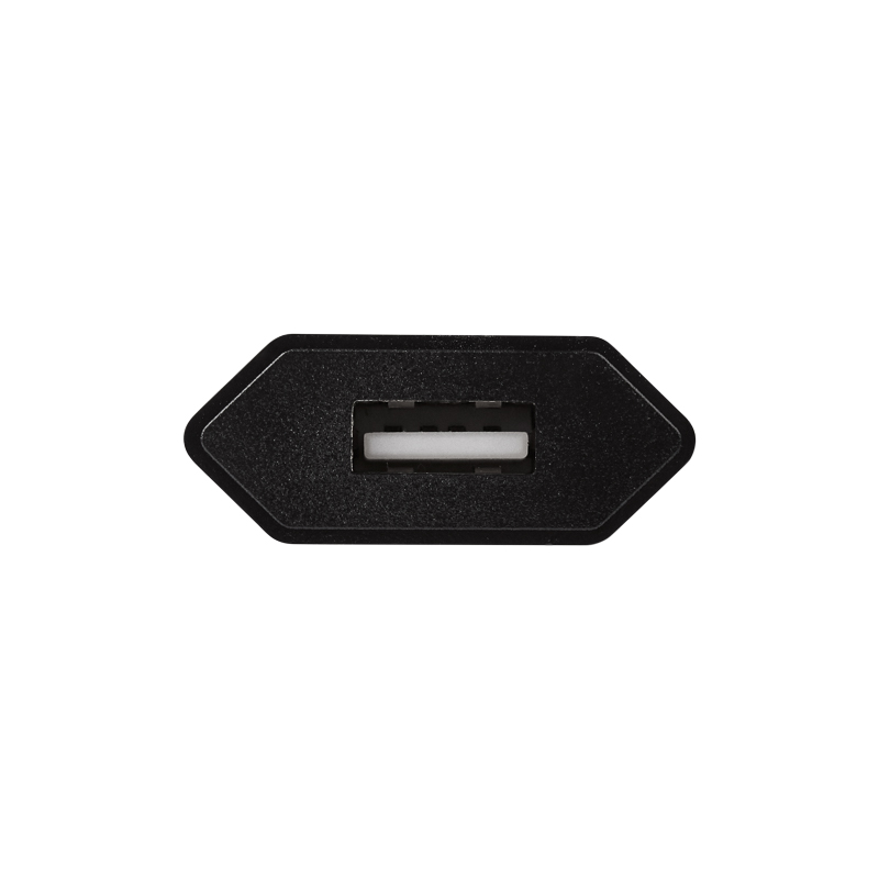 Сетевое зарядное устройство USB, 5В, 1А, черное REXANT — фото