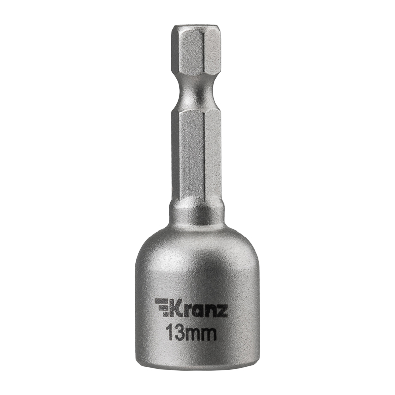 Ключ-насадка магнитный 1/4" 13х48мм (1 шт/уп) KRANZ — фото
