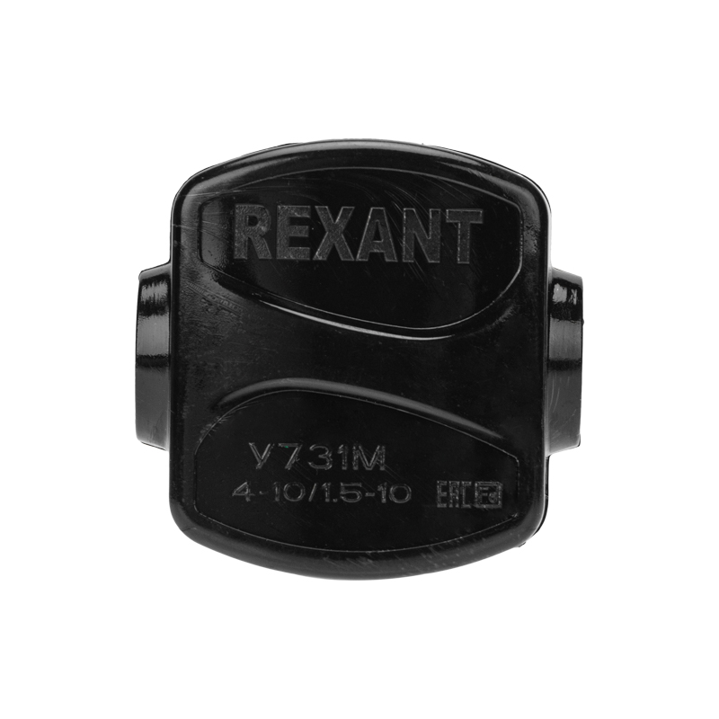 Зажим ответвительный У-731М (4-10/1,5-10 мм²) IP20 (сжим, орех) REXANT — фото