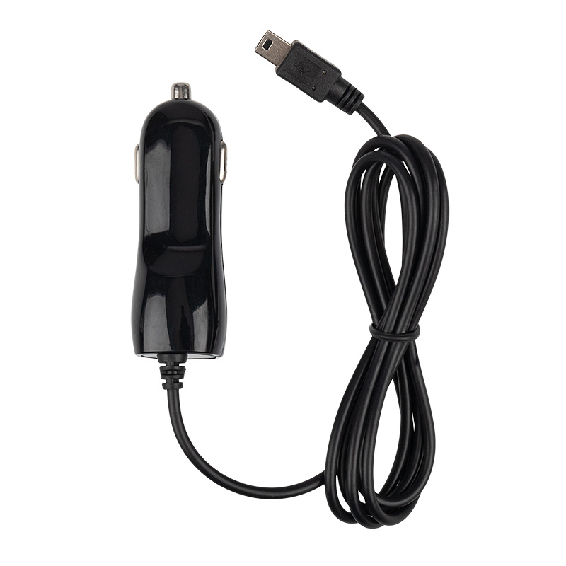 Автозарядка в прикуриватель micro USB (АЗУ) (5В, 1000мА) шнур прямой 1,2 м черная REXANT — фото