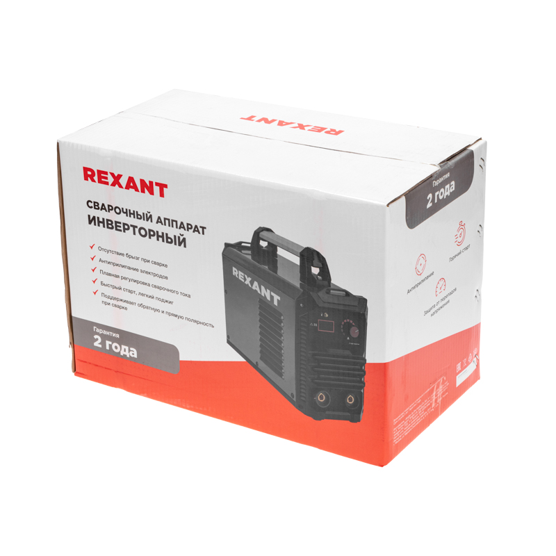 Сварочный аппарат инверторный REXANT АС-180А — фото