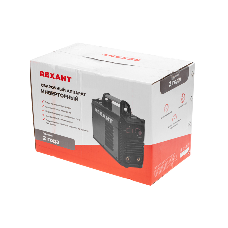 Сварочный аппарат инверторный REXANT АС-200А — фото