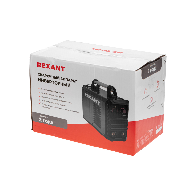 Сварочный аппарат инверторный REXANT АС-220А — фото