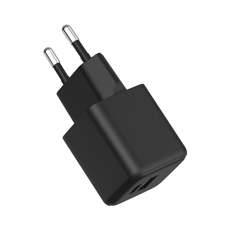 Сетевое зарядное устройство с двумя портами USB-A и Type-C, 25Вт GaN REXANT — фото